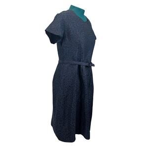 1950s Plus Size Iridescent Brocade Sheath Dress – Vintage Size 22 Work & Evening